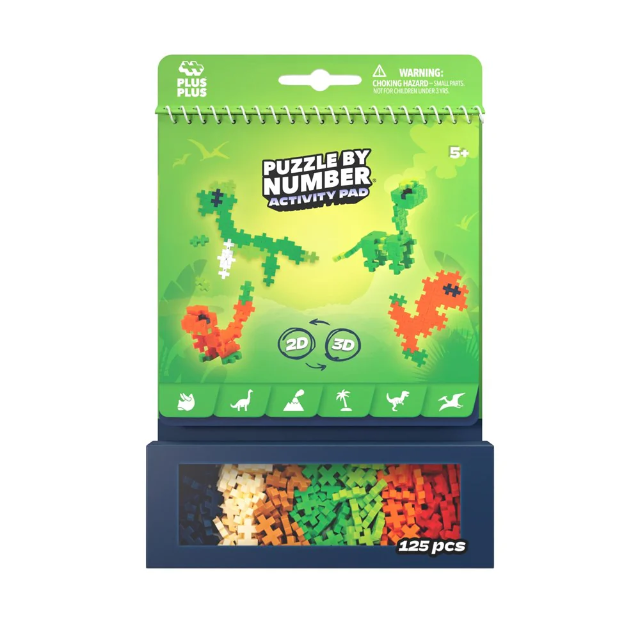 Set de Activitati Plus-Plus, 125 piese, Dinozauri - Plus Plus - BazaRapid.ro [2]