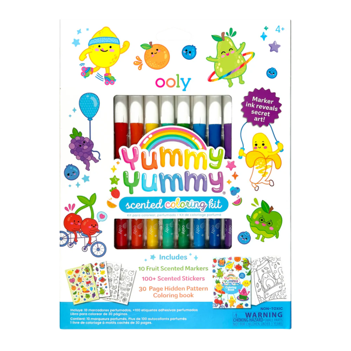 Set de Colorat Parfumat Yummy Yummy , 3 A n 1 - Ooly - BazaRapid.ro [2]