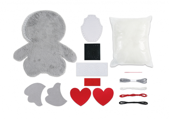 Set de cusut Prima Mea Papusa, Koala cu inima - Avenir - BazaRapid.ro [5]