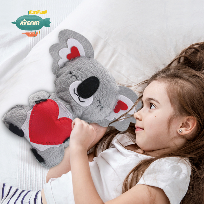 Set de cusut Prima Mea Papusa, Koala cu inima - Avenir - BazaRapid.ro [2]