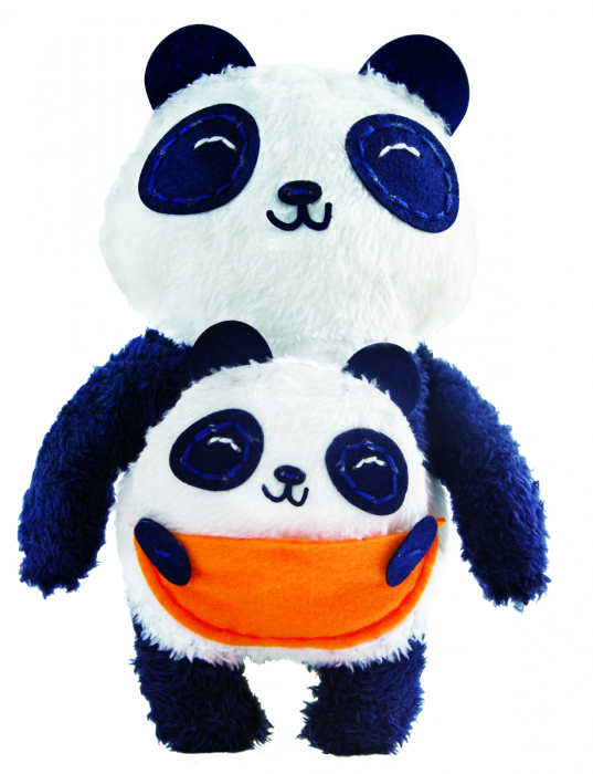 Set de cusut Prima Mea Papusa, Mama si puiul Panda - Avenir - BazaRapid.ro [6]