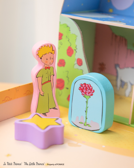 Set de joaca cu 10 figurine din lemn, portabil - Micul Print - Avenir - BazaRapid.ro [7]