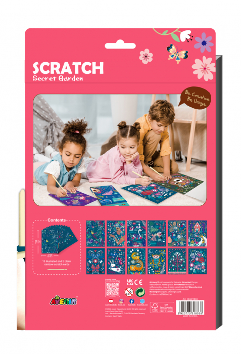 Set de razuit A4 - Gradina secreta - Avenir - BazaRapid.ro [2]