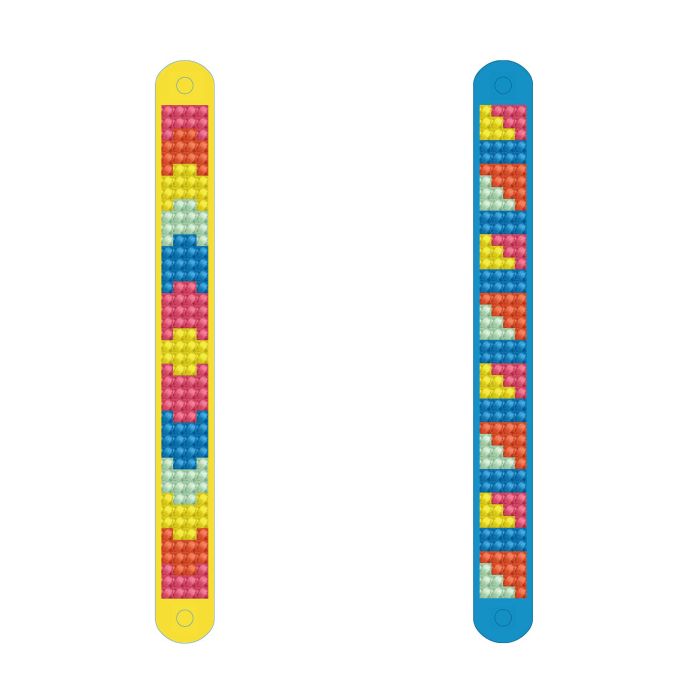 Set DIY creativ - bratari Neon, pictura cu diamante - Diamond Dotz® - BazaRapid.ro [2]