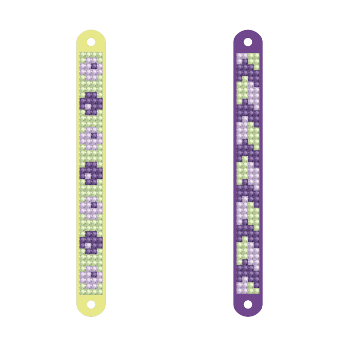 Set DIY creativ - bratari Spring, pictura cu diamante - Diamond Dotz® - BazaRapid.ro [2]