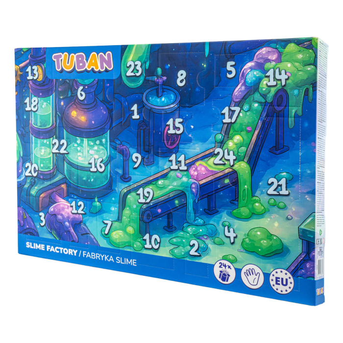Set DIY experimente Calendar de Advent , , , Fabrica de Slime - Tuban - BazaRapid.ro [4]