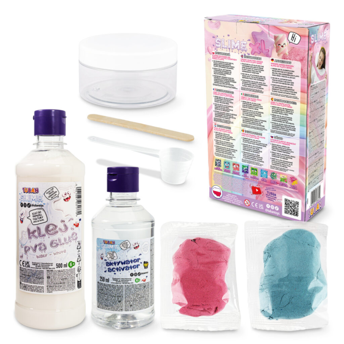 Set DIY experimente slime pufos- FLUFFY SLIME XL - Tuban - BazaRapid.ro [2]