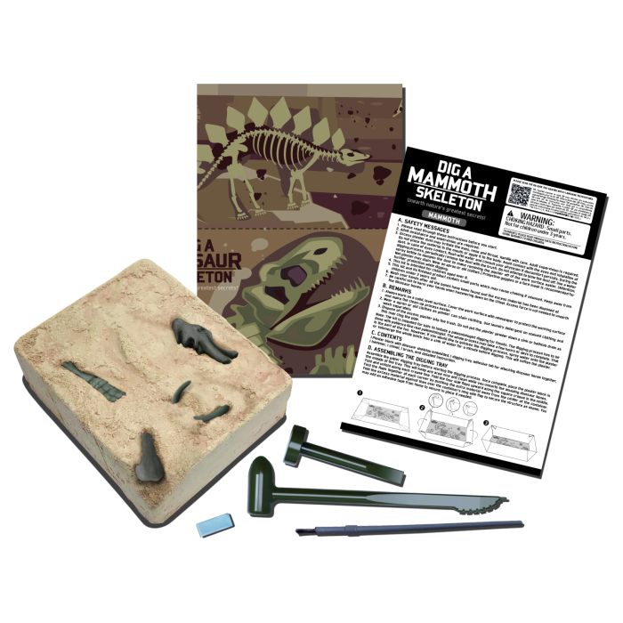 Set educativ Sapa si descopera Dinozauri - Mamut - 4M - BazaRapid.ro [2]