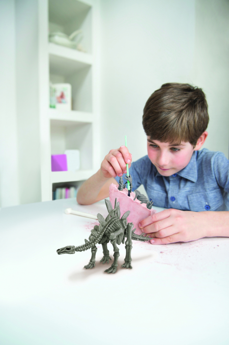 Set educativ Sapa si descopera Dinozauri - Stegosaurus - 4M - BazaRapid.ro [8]