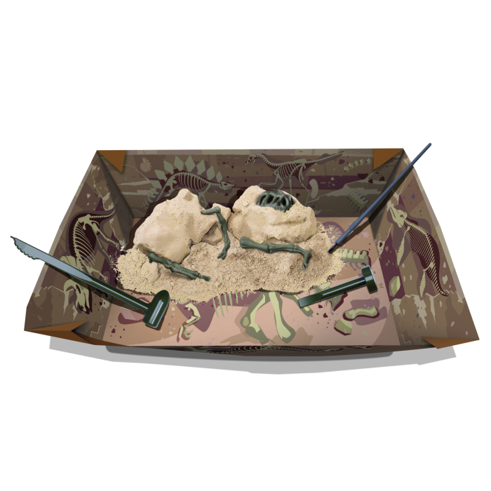 Set educativ Sapa si descopera Dinozauri - T-Rex - 4M - BazaRapid.ro [3]