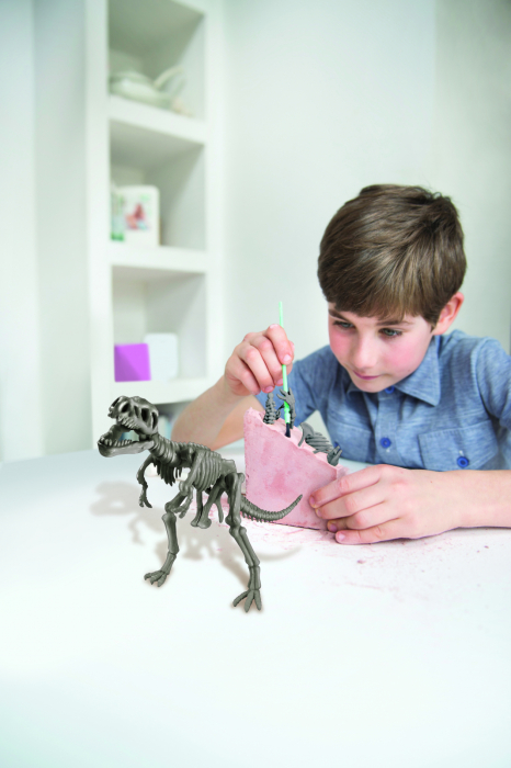 Set educativ Sapa si descopera Dinozauri - T-Rex - 4M - BazaRapid.ro [8]