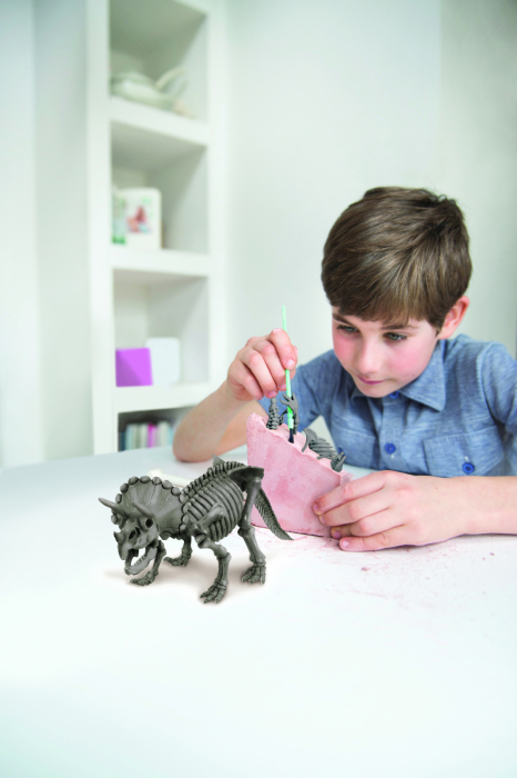 Set educativ Sapa si descopera Dinozauri - Triceratops - 4M - BazaRapid.ro [9]