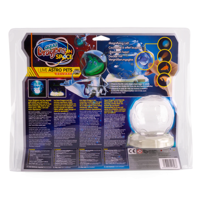 Set educativ STEM - AQUA DRAGONS - Habitat Lumea subacvatica - acvariu asteroid Deluxe cu LED-uri - Aqua Dragons - BazaRapid.ro [6]