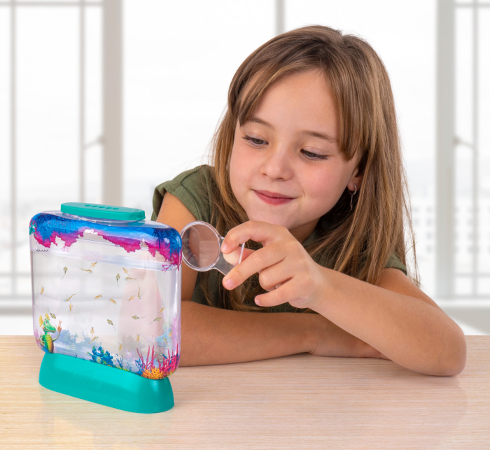 Set educativ STEM - AQUA DRAGONS Habitat Lumea subacvatica - acvariu Deluxe cu LED-uri - Aqua Dragons - BazaRapid.ro [8]