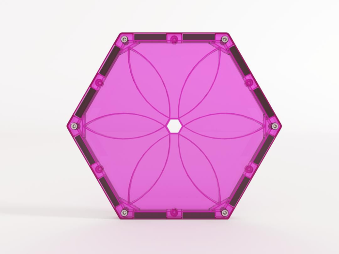 Set magnetic Magblox - 6 piese magnetice hexagon pentru constructie - Magblox - BazaRapid.ro [6]