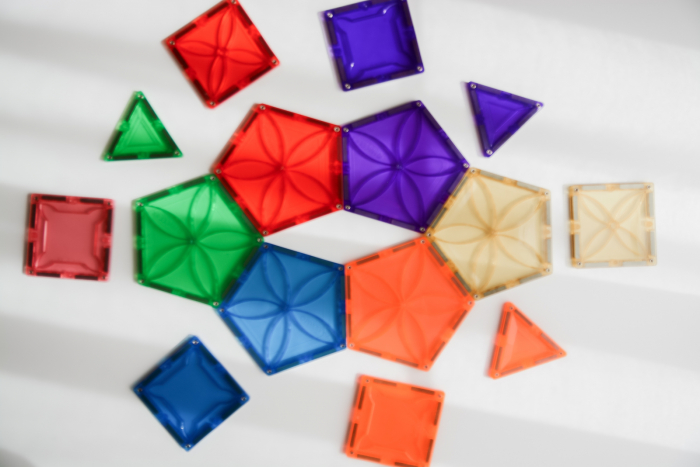 Set magnetic Magblox - 6 piese magnetice pentagon pentru constructie - Magblox - BazaRapid.ro [5]