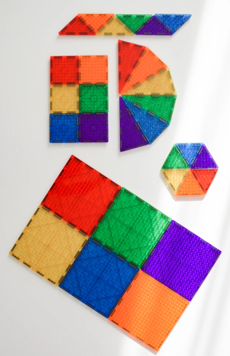 Set magnetic Magbrix 66 piese translucide - Magblox - BazaRapid.ro [2]