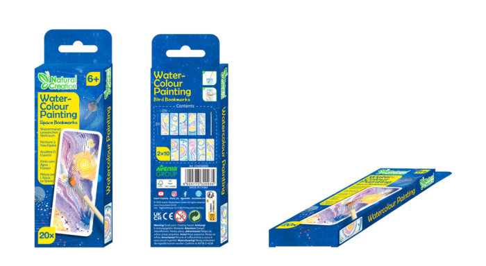 Set pictura cu apa - semne de carte Spatiu, colectia Creatii Naturale - Avenir - BazaRapid.ro [2]
