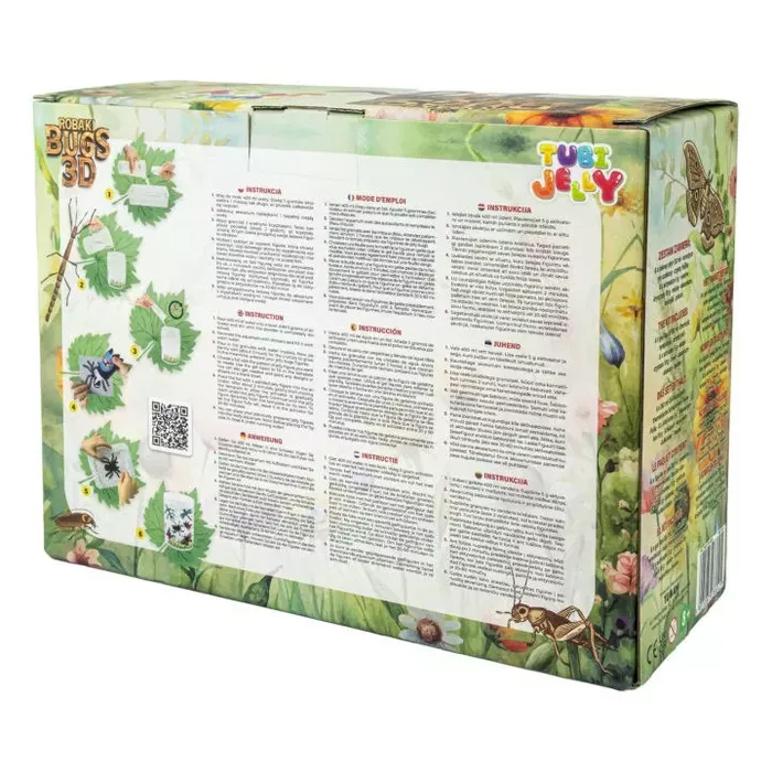 Set TUBI JELLY (gel modelator) cu 6 culori , INSECTE - Tuban - BazaRapid.ro [3]