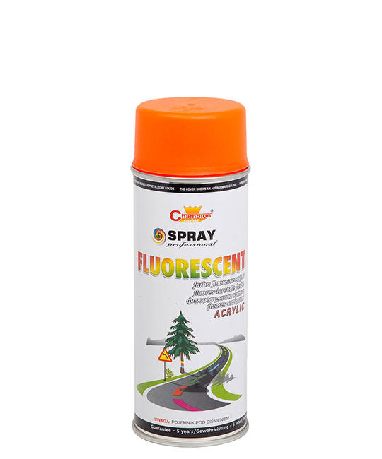 Spray Vopsea Fluorescent 400ml Portocaliu Champion Color [1]