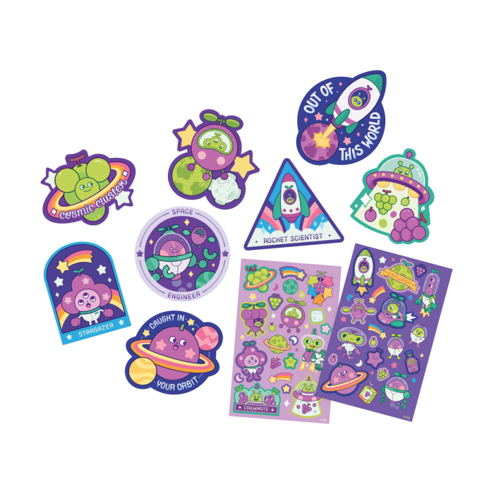 Stickere parfumate - Glo Galaxy Grape - Ooly - BazaRapid.ro [2]