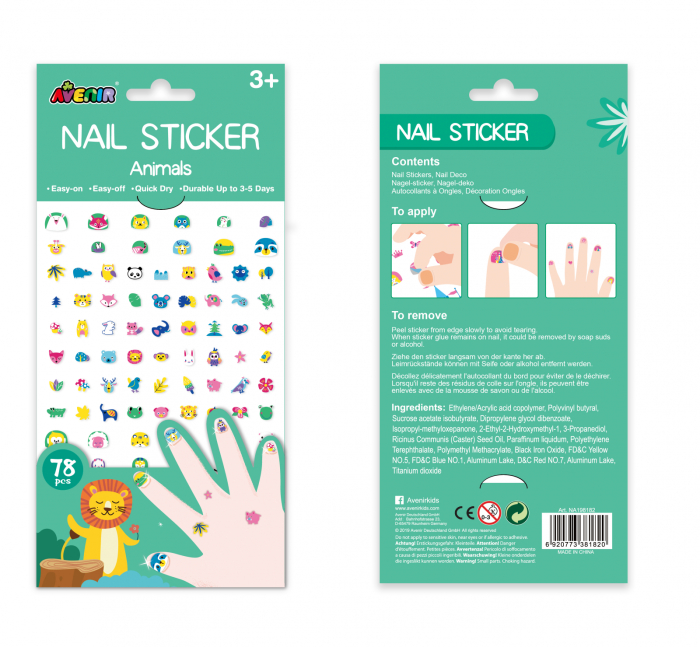 Stickere pentru unghii - Animale - Avenir - BazaRapid.ro [2]