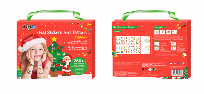 Stickere pentru unghii si tatuaje - Craciun - Avenir - BazaRapid.ro [5]