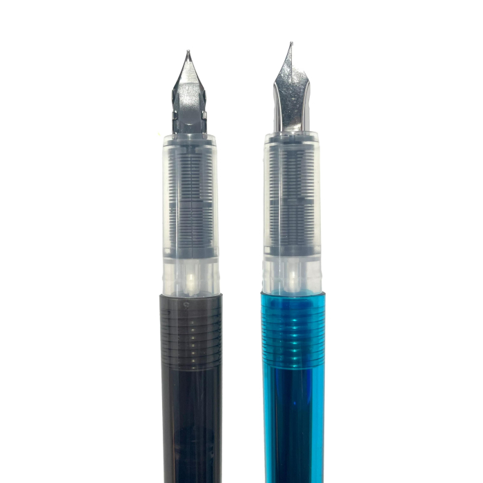 Stilouri Splendid Duo - set de 2 stilouri cu 4 rezerve de cerneala albastra si neagra - Ooly - BazaRapid.ro [2]