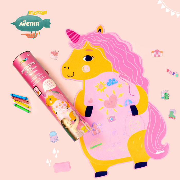 Tabla magnetica de perete-Unicorn - Avenir - BazaRapid.ro [3]