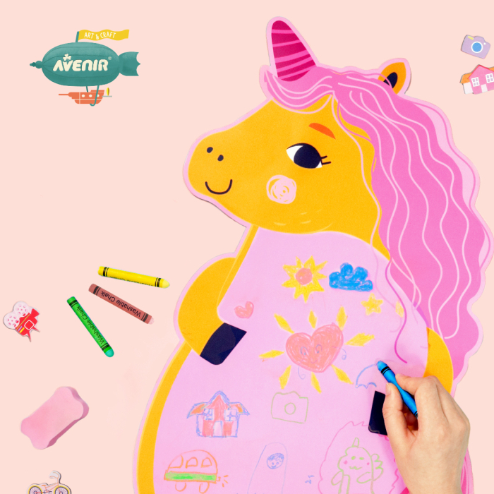 Tabla magnetica de perete-Unicorn - Avenir - BazaRapid.ro [4]
