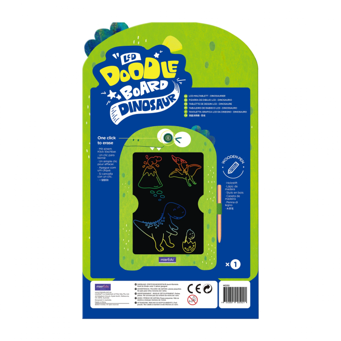 Tableta de desen LCD - Dinozaur - mierEdu - BazaRapid.ro [4]