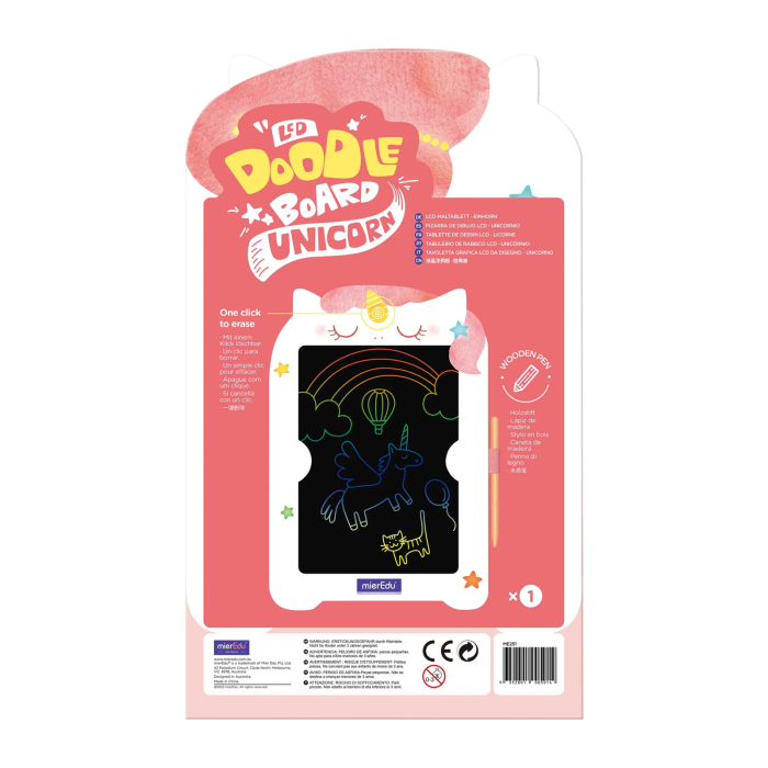 Tableta de desen LCD - Unicorn - mierEdu - BazaRapid.ro [3]