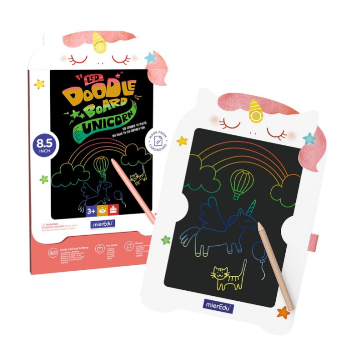 Tableta de desen LCD - Unicorn - mierEdu - BazaRapid.ro [4]