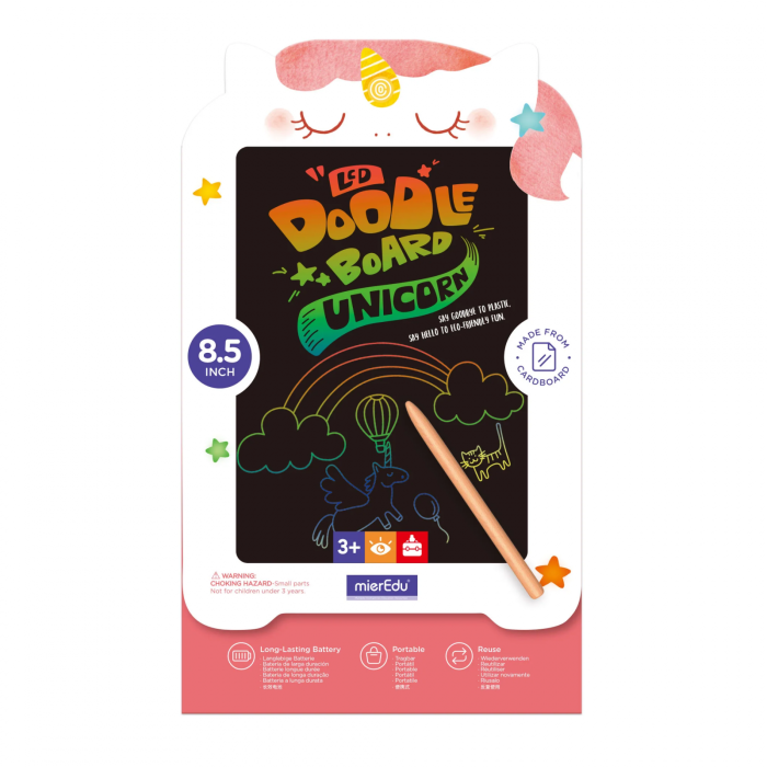 Tableta de desen LCD - Unicorn - mierEdu - BazaRapid.ro [5]
