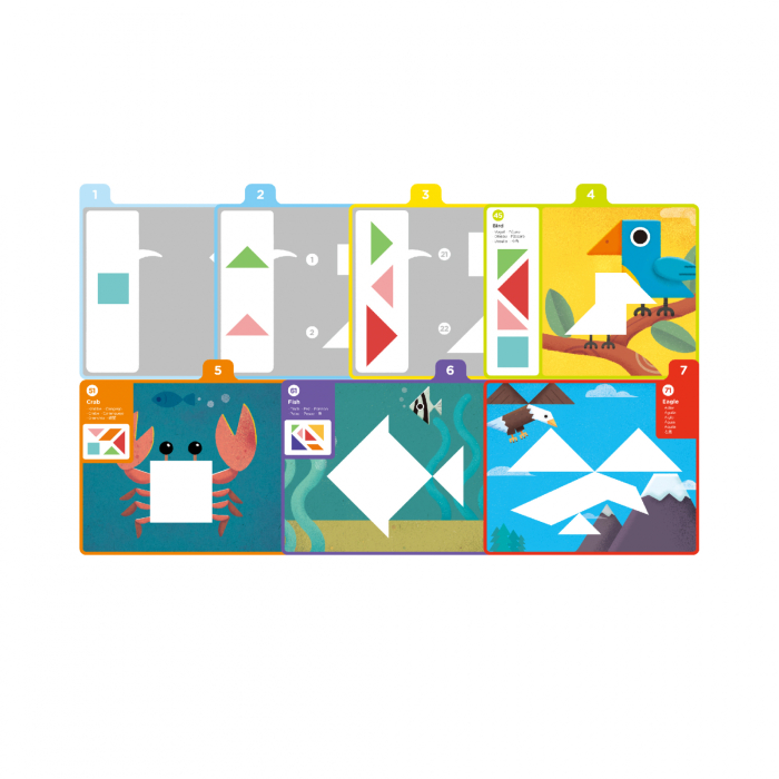 Tangram magnetic - Starter kit - mierEdu - BazaRapid.ro [4]