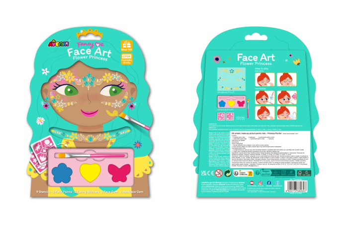 Trusa make-up pictura fata , Flori - Avenir - BazaRapid.ro [4]