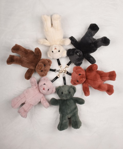 Ursulet din plus - breloc adorabil, 20 cm, Teracota - Doudou et Compagnie - BazaRapid.ro [4]