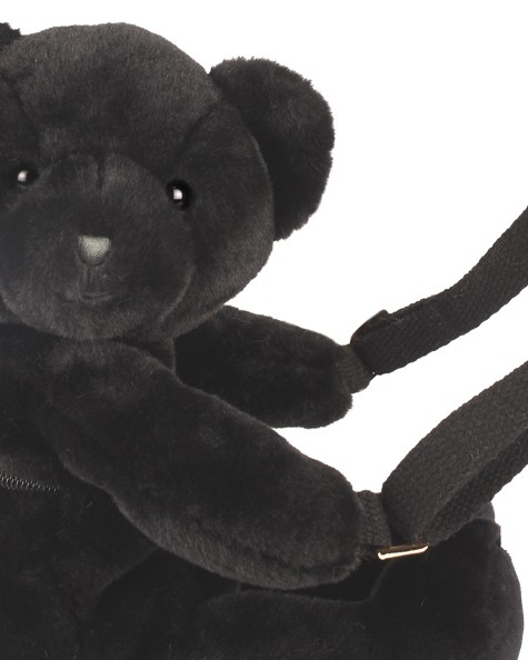 Ursulet din plus - geanta crossbody adorabila, 30 cm, Negru - Doudou et Compagnie - BazaRapid.ro [3]