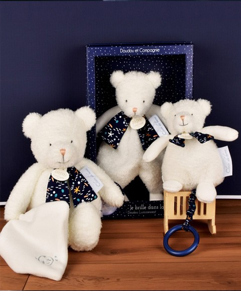 Ursulet textil Doudou CLAIR DE LUNE, 26 cm - Doudou et Compagnie - BazaRapid.ro [5]