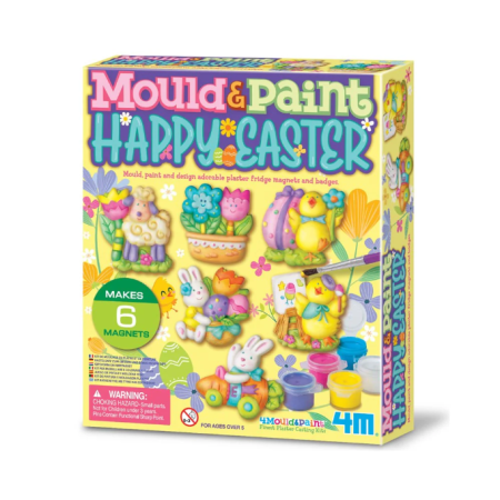 Arts Crafts - Atelier creativ Modeleaza si picteaza - Paste fericit - 4M - BazaRapid.ro