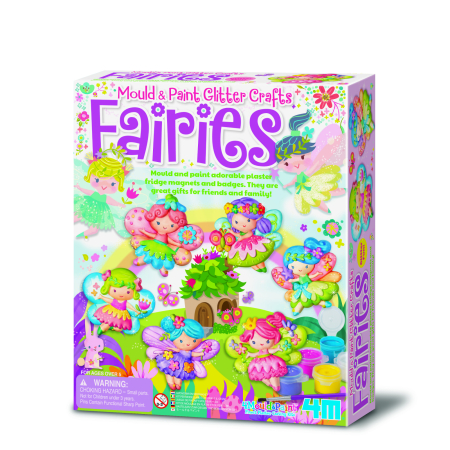 Arts Crafts - Atelier creativ Modeleaza si picteaza - Zane cu sclipici - 4M - BazaRapid.ro