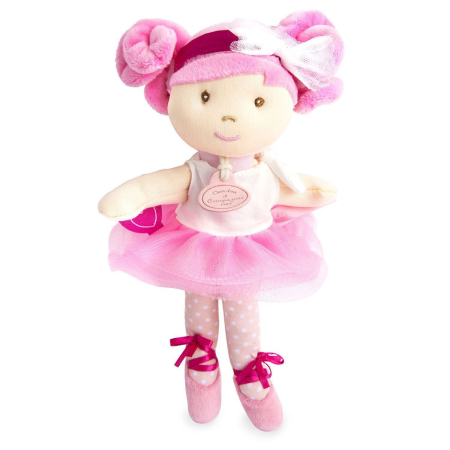 Jucarii Bebelusi si Plus - Balerina din plus - 23 cm - Jolijou - BazaRapid.ro