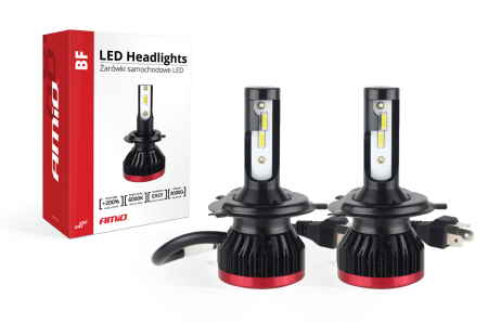 Auto - Moto - Becuri auto LED BF Series AMiO compatibil H4, destinat competitiilor auto sau off-road