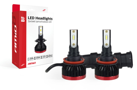 Auto - Moto - Becuri auto LED BF Series AMiO compatibil H8 / H9 / H11, destinat competitiilor auto sau off-road