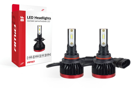 Accesorii Autoturisme - Becuri auto LED BF Series AMiO compatibil HB3 9005, destinat competitiilor auto sau off-road