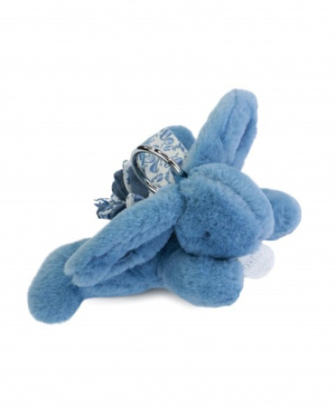 Jucarii Bebelusi si Plus - Breloc accesoriu Doudou - iepuras, 16 cm - Doudou et Compagnie - BazaRapid.ro