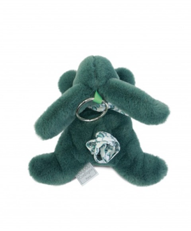 Jucarii Bebelusi si Plus - Breloc accesoriu Doudou - iepuras, 16 cm - Doudou et Compagnie - BazaRapid.ro