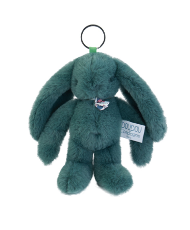 Jucarii Bebelusi si Plus - Breloc accesoriu Doudou - iepuras, 18 cm - Doudou et Compagnie - BazaRapid.ro