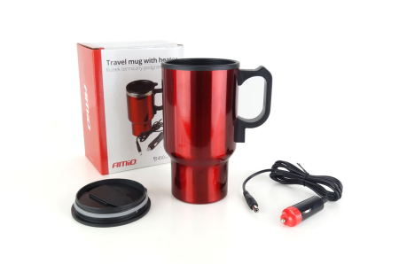 Accesorii Confort - Cana termica cu functie de incalzire, 12V, 450ml
