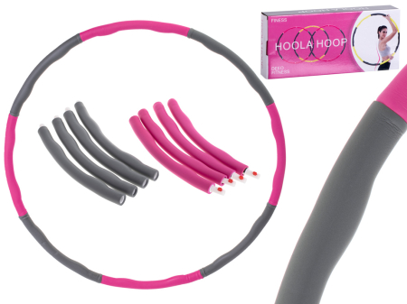 CASA SI GRADINA - Cerc HOOLA HOOP pentru slabit, diametru 85cm, demontabil